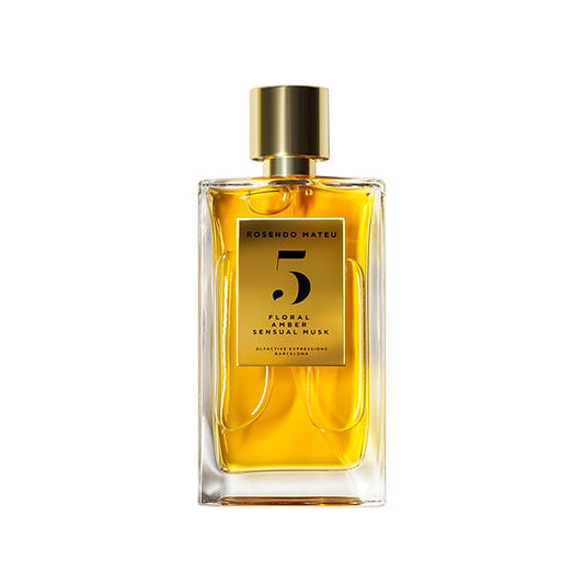 Rosendo Mateu No. 5 Floral Amber Sensual Musk Eau De Parfum For Unisex 100ml